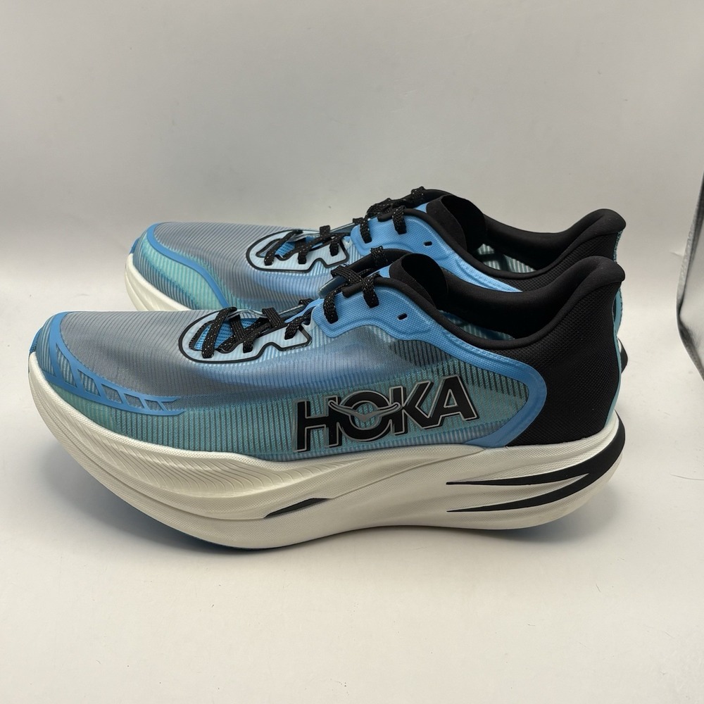 Hoka One One Cielo X1 2.0 Mens 12‎ Women's Sz 13 Skyward Blue Shoes 1162053-SKYW